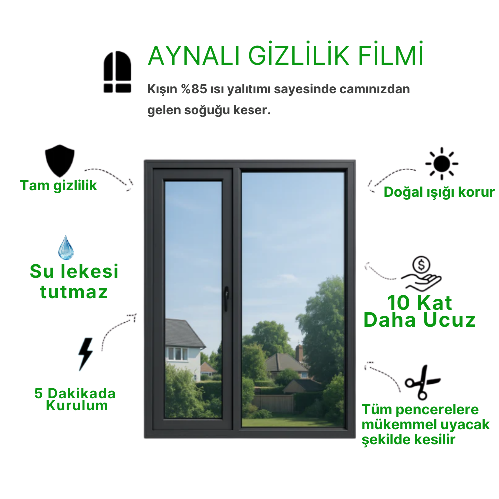 Aynalı Cam Filmi